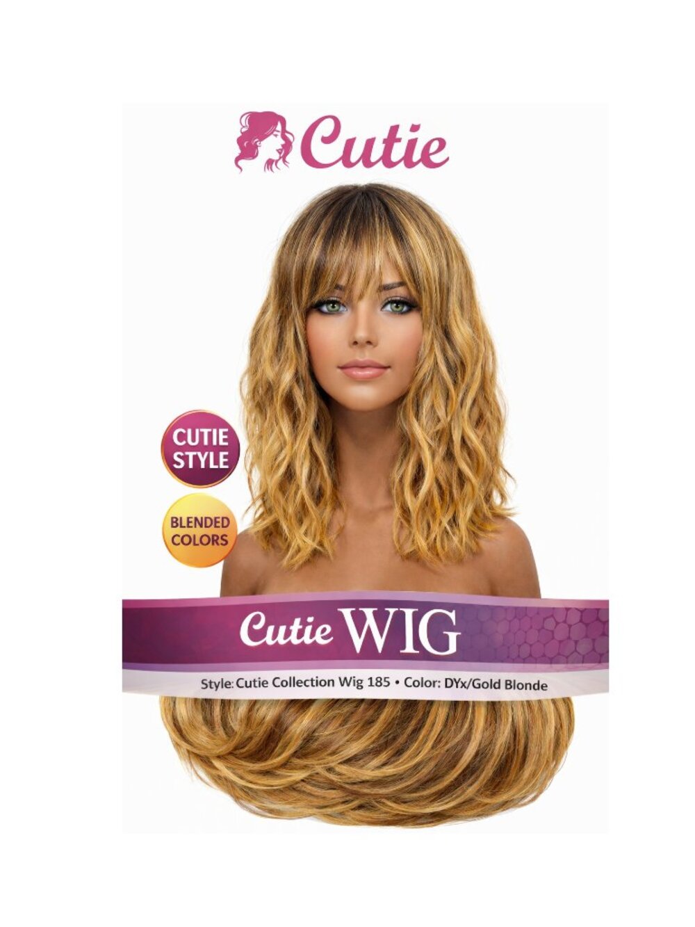 Cutie Collection Wig - Gold Blonde